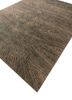 uvenuti beige and brown wool and bamboo silk hand knotted Rug - FoldShot uvenuti beige and brown wool and bamboo silk hand knotted Rug - FoldShot
