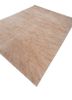 uvenuti ivory wool and bamboo silk hand knotted Rug - FoldShot uvenuti ivory wool and bamboo silk hand knotted Rug - FoldShot