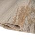 entropy beige and brown wool hand knotted Rug - FoldShot entropy beige and brown wool hand knotted Rug - FoldShot