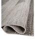 blythe grey and black afghan wool hand knotted Rug - FoldShot
