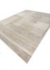 blythe beige and brown afghan wool hand knotted Rug - FoldShot blythe beige and brown afghan wool hand knotted Rug - FoldShot