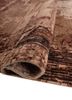 tattvam red and orange wool and bamboo silk hand knotted Rug - FoldShot tattvam red and orange wool and bamboo silk hand knotted Rug - FoldShot