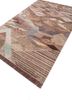 manchaha red and orange wool and silk hand knotted Rug - FoldShot manchaha red and orange wool and silk hand knotted Rug - FoldShot
