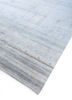 manchaha blue wool and silk hand knotted Rug - FoldShot manchaha blue wool and silk hand knotted Rug - FoldShot