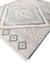 freedom manchaha ivory wool and silk hand knotted Rug - FoldShot
