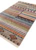 manchaha grey and black silk hand knotted Rug - FoldShot manchaha grey and black silk hand knotted Rug - FoldShot