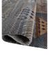 manchaha blue silk hand knotted Rug - FoldShot