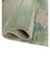 kavi x manchaha blue wool hand knotted Rug - FoldShot kavi x manchaha blue wool hand knotted Rug - FoldShot