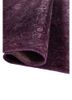 lacuna pink and purple wool and silk hand knotted Rug - FoldShot