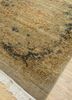 chaos theory by kavi beige and brown wool and silk hand knotted Rug - FoldShot chaos theory by kavi beige and brown wool and silk hand knotted Rug - FoldShot