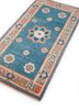 nuray blue wool hand knotted Rug - FoldShot nuray blue wool hand knotted Rug - FoldShot
