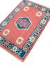 nuray red and orange wool hand knotted Rug - FoldShot