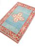 nuray blue wool hand knotted Rug - FoldShot