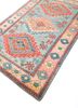 nuray blue wool hand knotted Rug - FoldShot
