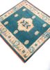 nuray blue wool hand knotted Rug - FoldShot nuray blue wool hand knotted Rug - FoldShot