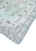 vintage blue wool hand knotted Rug - FoldShot vintage blue wool hand knotted Rug - FoldShot