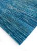 nuray blue wool hand knotted Rug - FoldShot