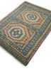 nuray blue wool hand knotted Rug - FoldShot nuray blue wool hand knotted Rug - FoldShot
