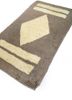 zuri beige and brown wool hand knotted Rug - FoldShot zuri beige and brown wool hand knotted Rug - FoldShot