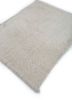 zuri ivory wool hand knotted Rug - FoldShot