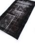 lacuna grey and black wool hand knotted Rug - FoldShot