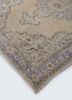 vintage beige and brown wool hand knotted Rug - FoldShot vintage beige and brown wool hand knotted Rug - FoldShot