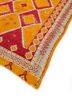 nuray red and orange wool hand knotted Rug - FoldShot nuray red and orange wool hand knotted Rug - FoldShot