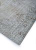 vintage beige and brown wool hand knotted Rug - FoldShot