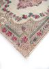vintage beige and brown wool hand knotted Rug - FoldShot vintage beige and brown wool hand knotted Rug - FoldShot