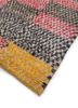 zuri red and orange wool hand knotted Rug - FoldShot zuri red and orange wool hand knotted Rug - FoldShot