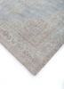 vintage blue wool hand knotted Rug - FoldShot vintage blue wool hand knotted Rug - FoldShot