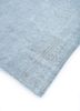 lacuna blue wool hand knotted Rug - FoldShot
