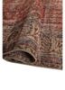 vintage red and orange wool hand knotted Rug - FoldShot vintage red and orange wool hand knotted Rug - FoldShot