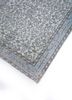 vintage blue wool hand knotted Rug - FoldShot
