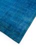 lacuna blue wool hand knotted Rug - FoldShot
