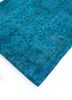 lacuna blue wool hand knotted Rug - FoldShot