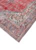 vintage red and orange wool hand knotted Rug - FoldShot vintage red and orange wool hand knotted Rug - FoldShot