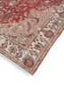 vintage red and orange wool hand knotted Rug - FoldShot vintage red and orange wool hand knotted Rug - FoldShot