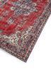 vintage red and orange wool hand knotted Rug - FoldShot vintage red and orange wool hand knotted Rug - FoldShot
