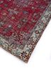 vintage red and orange wool hand knotted Rug - FoldShot
