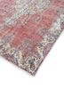 vintage red and orange wool hand knotted Rug - FoldShot