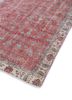 vintage red and orange wool hand knotted Rug - FoldShot