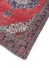 vintage red and orange wool hand knotted Rug - FoldShot vintage red and orange wool hand knotted Rug - FoldShot