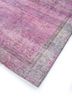 vintage pink and purple wool hand knotted Rug - FoldShot vintage pink and purple wool hand knotted Rug - FoldShot