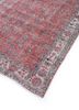 vintage red and orange wool hand knotted Rug - FoldShot vintage red and orange wool hand knotted Rug - FoldShot