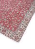vintage red and orange wool hand knotted Rug - FoldShot vintage red and orange wool hand knotted Rug - FoldShot