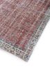 vintage red and orange wool hand knotted Rug - FoldShot vintage red and orange wool hand knotted Rug - FoldShot