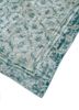vintage green wool hand knotted Rug - FoldShot
