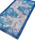 vintage blue wool hand knotted Rug - FoldShot vintage blue wool hand knotted Rug - FoldShot