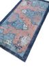 vintage blue wool hand knotted Rug - FoldShot vintage blue wool hand knotted Rug - FoldShot